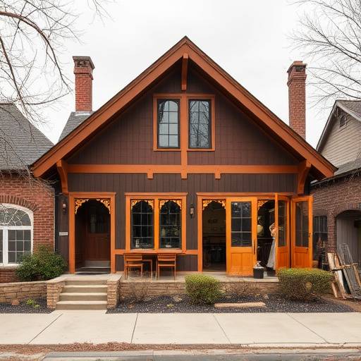 Exterior view of the Artisan Home Furnishings workshop in Chicago